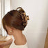 Hollow Square Hair Claw Clip